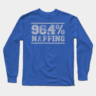 96.4% Napping Long Sleeve T-Shirt